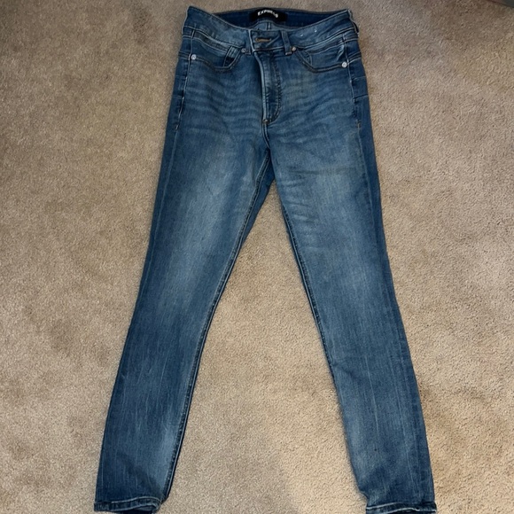 Express High Rise Jeans - Picture 2 of 4